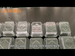 80 ton volledig automatische aluminiumfoliecontainermachine 4 holtes