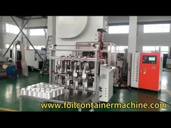 T63 bewerkingsvideo van de aluminiumfoliecontainermachine