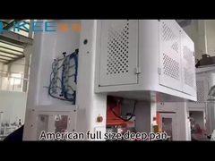 Amerikaanse Full Size Plate Aluminium Foil Operatie Video