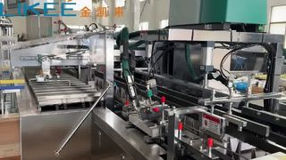 Hoge snelheid automatische aluminiumfolie rol kartonneermachine voor kartonnen dozen verpakking