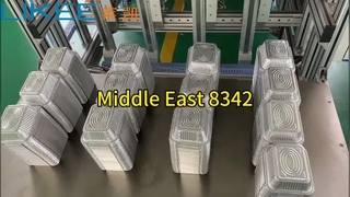 LK-T80 Aluminiumfolie 8342 containervervaardigingsmachine Midden-Oosten Hete verkoop