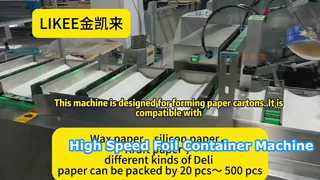Papieren doos vormmachine