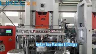 LK-T80 machine voor het maken van kalkoenschotels met aluminiumfolie