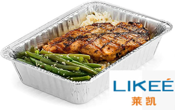 kopen Aangepast logo aluminiumfolie voedselcontainer Feezer Veilig voor keuken online manufacture