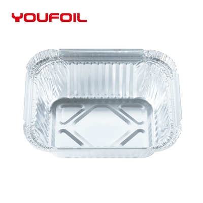 kopen Beschikbare Rechthoekige van de Aluminiumfoliecontainer Vriendschappelijke 1 pond de Foliepan van Eco online manufacture
