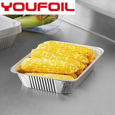 kopen De rekupereerbare Beschikbare Halve Grootte Pan Safe Convenient van de Aluminiumfoliecontainer online manufacture