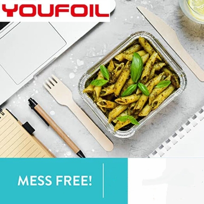 kopen Van het de Folievoedsel van het restaurant Beschikbare Aluminium de Container Niet-toxische Met hoge weerstand online manufacture