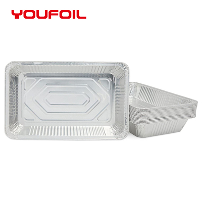 kopen Niet-toxische Oppervlakte van Pan Full Size Pan Clean van de barbecue de Beschikbare Aluminiumfolie online manufacture