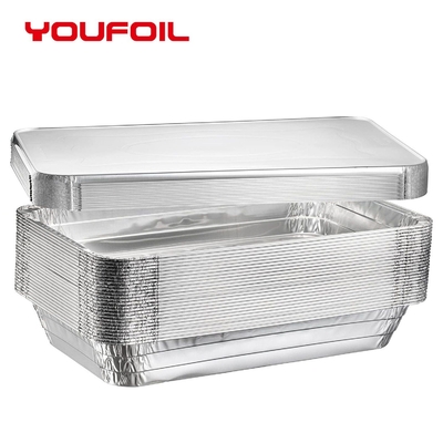 kopen Grote Capaciteits Beschikbare Aluminiumfolie Pan Full Size Pan met Deksel online manufacture