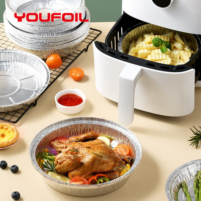 kopen Voedsel Verpakkings Beschikbare Aluminiumfolie Pan8inch voor Luchtbraadpan online manufacture
