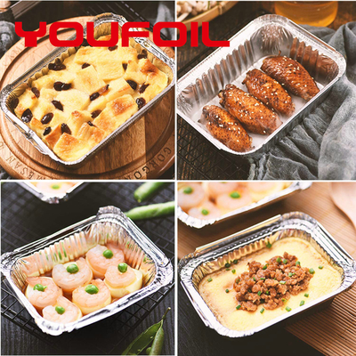 kopen Beschikbare de Lage Temperatuurweerstand met hoge weerstand van de Aluminiumfoliecontainer 450ml online manufacture