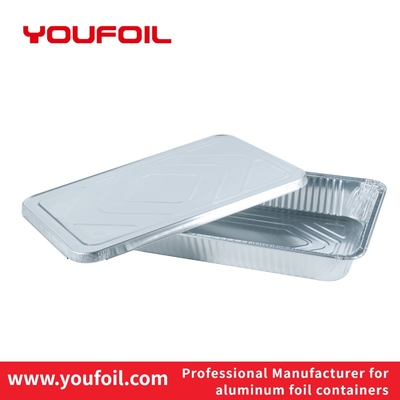 kopen Wrinkle Wall Wegwerp Rechthoekige Aluminiumfolie Container Lichtgewicht online manufacture