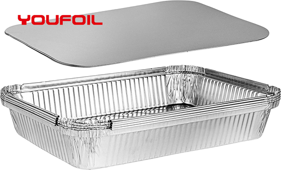 kopen De grote Container van het de Folievoedsel van het Barbecuealuminium met Duidelijke Deksels online manufacture