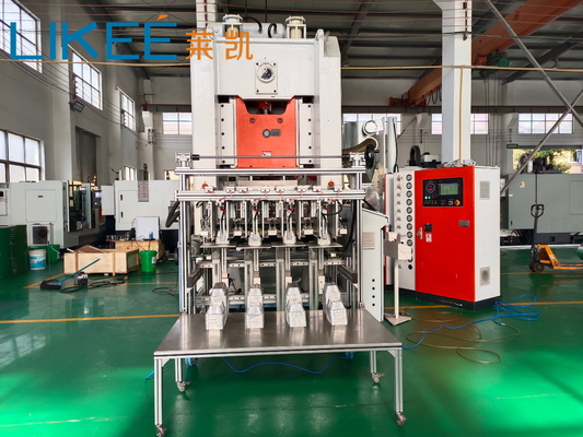 kopen High Speed Automatic Schneider Electric Aluminium Foil Tray Maker 12000pcs/uur online manufacture