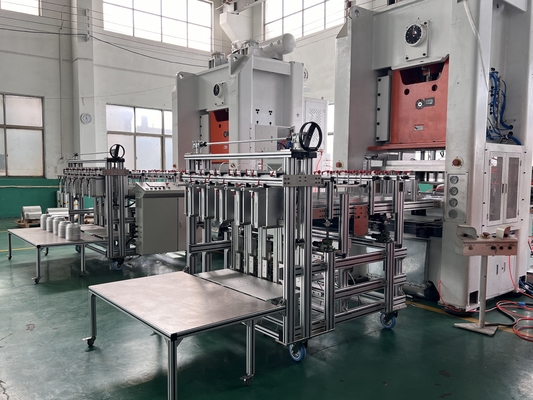 kopen De beschikbare 5 Caivities-Kop die van de Aluminiumfolie de Motor van Machinesimense maken online manufacture