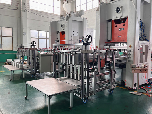 kopen 12000/H Automatische bestek vork lepel Aluminiumfolie plaat maken machine Met Mitsubishi PLC online manufacture