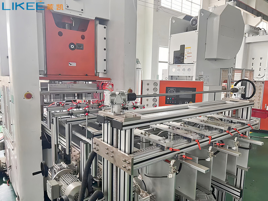kopen 80TON Druk Volledig automatisch Aluminiumfoliecontainer maken machine PLC gecontroleerd online manufacture