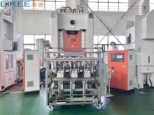 kopen High Safety Aluminium disposable food container machine met foto-elektrisch automatisch beschermingsapparaat online manufacture