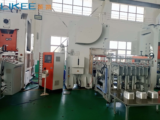 kopen Volledig automatische 63 ton SIMENSE Motor Aluminiumfolie plaat maken machine online manufacture
