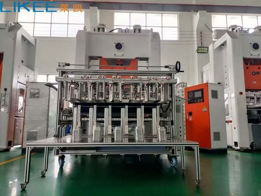 kopen T130 Aluminiumfoliecontainer Volledige panmachine milieubescherming Wegwerpcontainer rechthoekig online vervaardiging