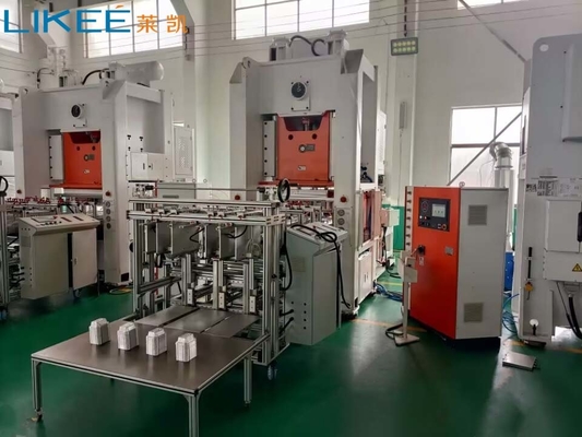kopen 12000 potten per uur Productiesnelheid Volledig automatische aluminium pottenmachine met Mitsubishi PLC online manufacture