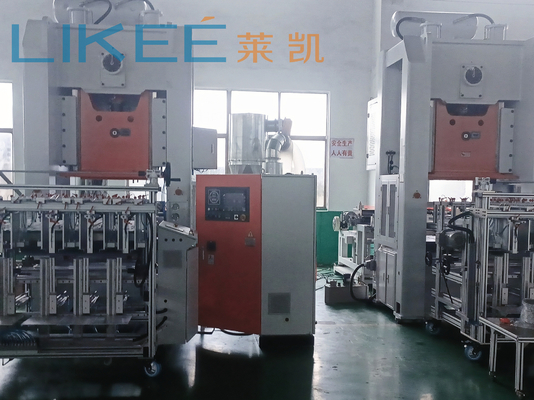 kopen LK-T80 Aluminiumfolie Maak Pan Container Machine H Frame Schneider Elektrisch online manufacture