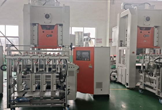 kopen Schneider Electric Aluminium folie bak maken machine met Mitsubishi PLC online manufacture
