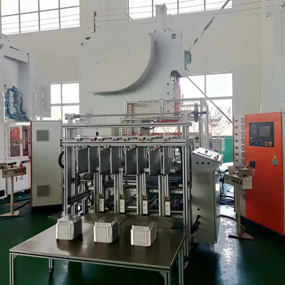 kopen 240 mm slag aluminium voedselcontainer machine met 19,8 kW stroomverbruik en 9000 pcs / uur productiecapaciteit online manufacture