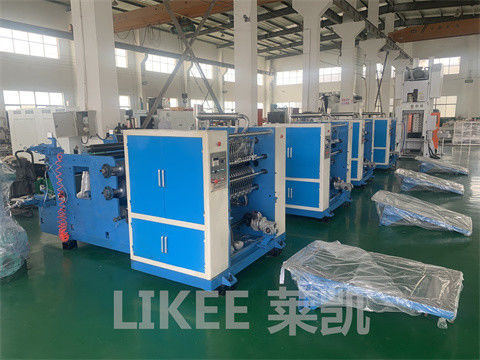 kwaliteit  2023 Latest Model Three Folding Aluminum Foil Pop up Sheet Machine for Food Package Fabriek