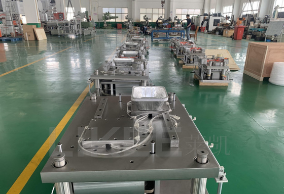 kopen Geïmporteerde gidshoes wegwerpcontainers van aluminiumfolie Vorm voor fastfood online manufacture