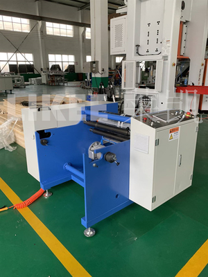 kopen Semi-automatische huishoudelijke folie-omdraaimachine met 2 spindels en handmatige kleefmethode online manufacture
