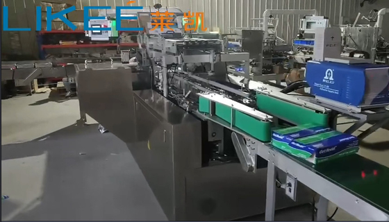 kopen 10-50 dozen/min PLC-gecontroleerde aluminiumfolie automatische verpakkingsmachine voor kartonnen doos online manufacture