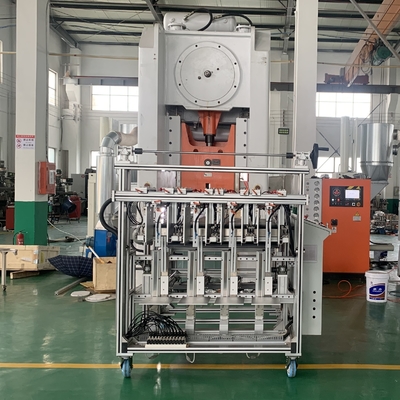kopen 80 ton druk aluminium folie plaat maken machine voor volledig automatische USA full size pan productielijn apparatuur online manufacture