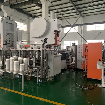 kopen Volledig automatische hoge snelheid maatwerk ontwerp aluminium folie bak maken machine online manufacture