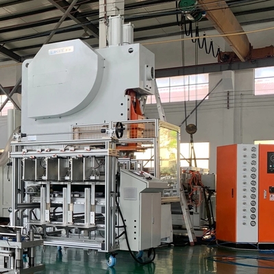 kopen Volledig automatische machine voor het maken van eenmalige aluminiumplaten met Mitsubishi PLC online manufacture