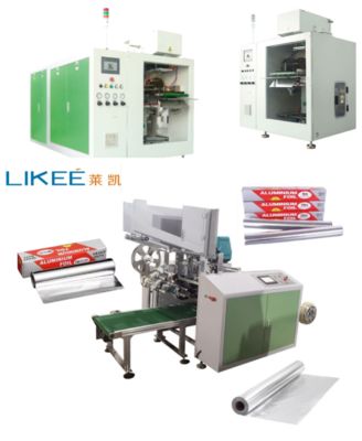 kopen Huishoudelijke folie-omwikkelmachine Automatische klemfilm-omwikkelmachine 700m/min Hoog snelheidsproductie online vervaardiging