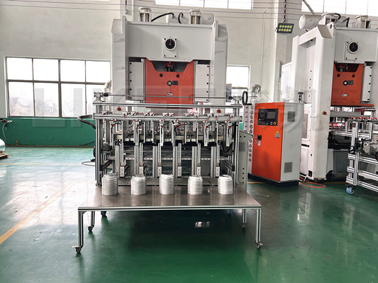 kopen LK-T80 Food Container Punching Machine Automatic for Food Grade Square Round Pan online manufacture