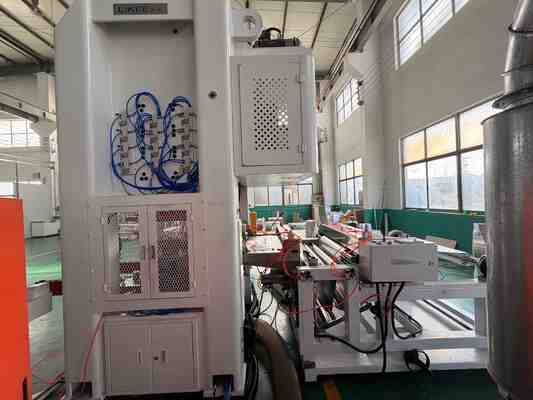 kopen Aluminiumfolie Container Maakmachine Voedselkwaliteit Rechthoekige Volle Maat Pan Barbecue online manufacture