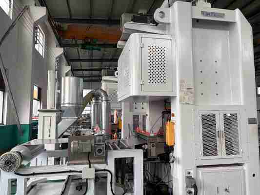 kopen LK-T80 Heavy Duty 450ml Aluminium folie voedselcontainer isolatie ronde vorm maken machine online manufacture