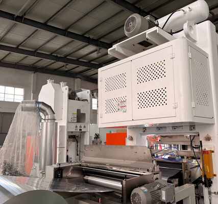 kopen LK-T80 Aluminiumfolie Container Machine met Custom Logo Embossing online vervaardiging