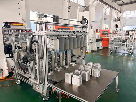 kopen 63-tons Aluminiumfolie Container Productiemachine met 1 Jaar Garantie en Levenslange Technische Ondersteuning online vervaardiging