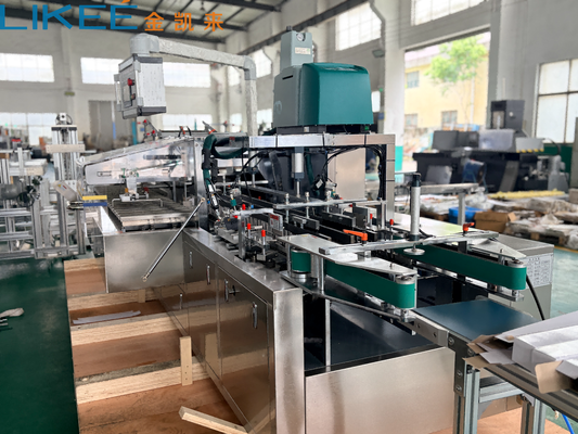 kopen Automatische kartonmachine verstelbare kartonlijn voor natte doekjes, plastic wrap & papierproducten, 380V 3-fase online vervaardiging