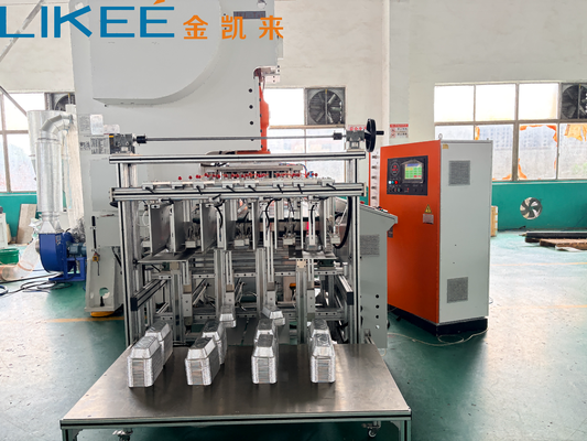 kopen Aluminium voedselcontainermachine C-type compatibel met dunne en dikke folie online vervaardiging