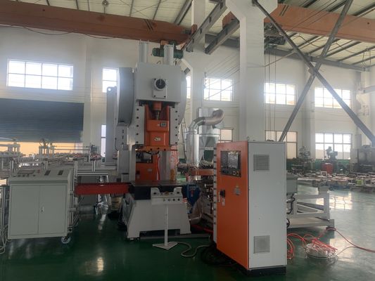 kopen LK-T80 Voedselcontainer Aluminiumfolie Punching Automatische maakmachine eenmalig gebruik online manufacture