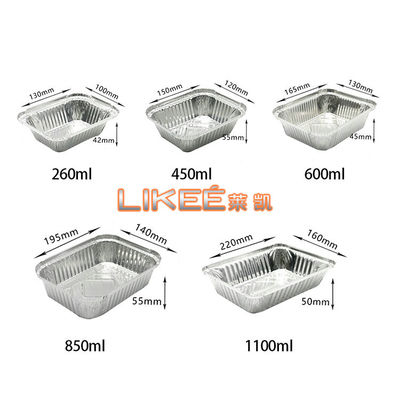 kopen Heavy Duty 450ml Aluminium folie Voedselcontainer Isolatie Ronde vorm online manufacture