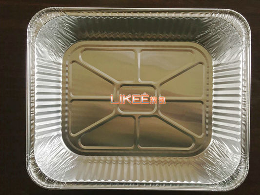 kopen 8006 1200ml-Rechthoekige Beschikbare het Voedselcontainers van Aluminium Meeneemcontainers online manufacture