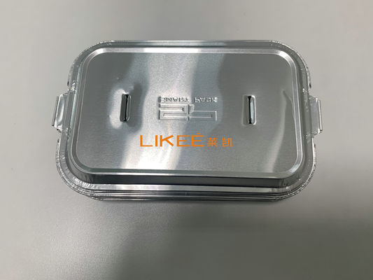 kopen Zilveren 1LB-de Containerdeksels van de Aluminiumfolie voor Beschikbaar Containerpak online manufacture
