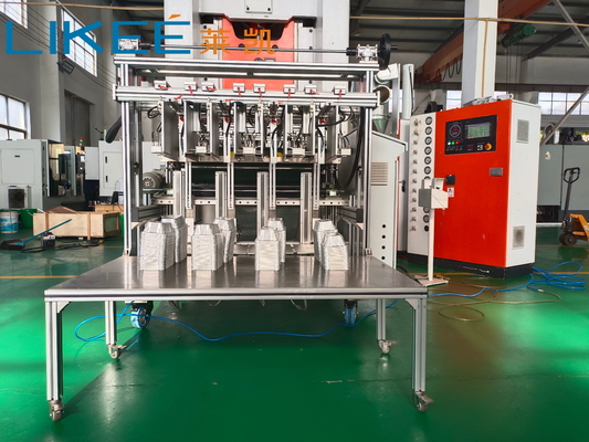 T80 Aluminiumfolie pan persmachine 12000pcs per uur Siemens gecontroleerde motor 4 holtes