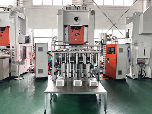 de Doos die van de de Aluminiumfolielunch van 3Phase 50HZ 380V Machinehuishouden 13Ton maken