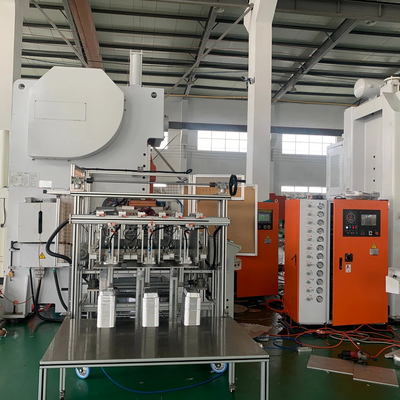 PLC-besturingssysteem verkoop Automatische aluminiumfolie lunchbox maken machine